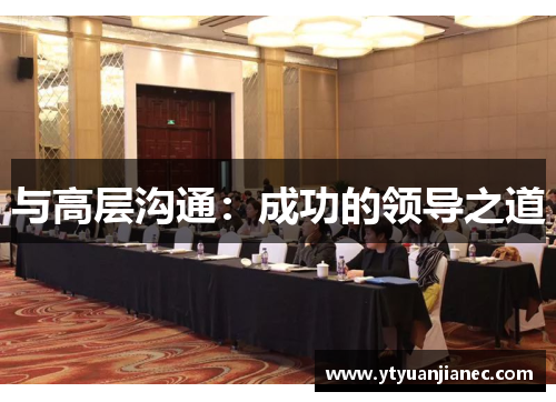 与高层沟通：成功的领导之道